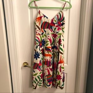 Vanessa Virginia Otomi Folk Art Dress